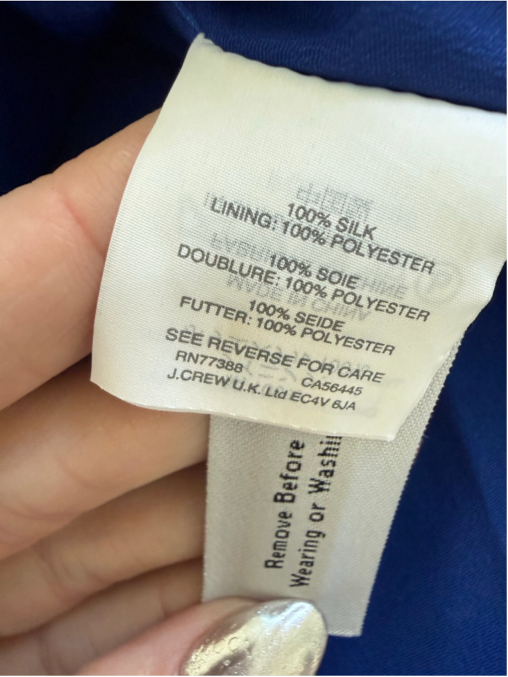 Women's J.Crew Silk Pleated Floral Dress Size 10 Blue Pink - Picture 5 of 9
